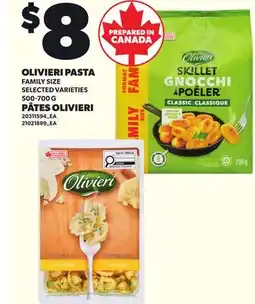 Independent City Market OLIVIERI PASTA offer