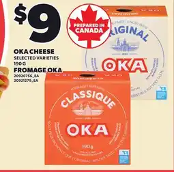 Independent City Market OKA CHEESE offer