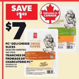Independent City Market PC DELI CHEESE SLICES offer