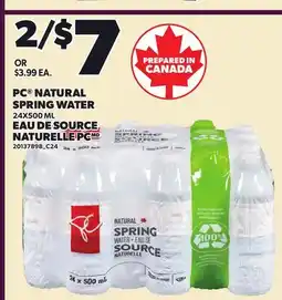 Independent City Market PC NATURAL SPRING WATER offer