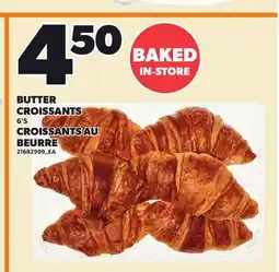 Independent City Market BUTTER CROISSANTS, 6'S offer