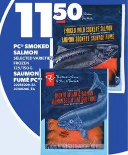 Independent City Market PC SMOKED SALMON, 125/150 G offer