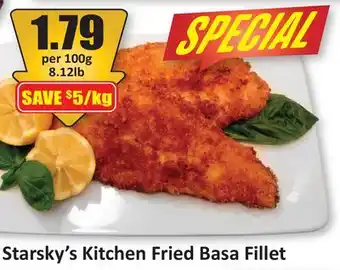 Starsky Starsky's Kitchen Fried Basa Fillet offer