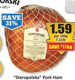 Starsky Staropolska Pork Ham offer