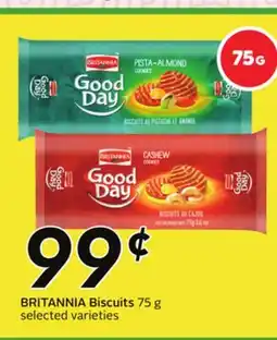 Sobeys BRITANNIA Biscuits offer