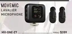 Long & McQuade MOVEMIC LAVALIER MICROPHONE offer