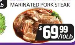 PAT Mart MARINATED PORK STEAK offer