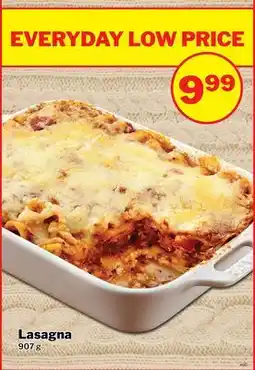 M & M Food Market Lasagna offer