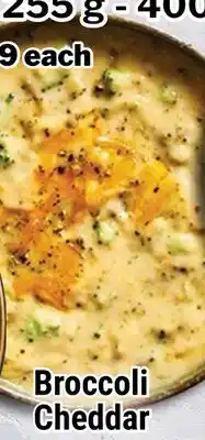 M & M Food Market Broccoli Cheddar Soups offer