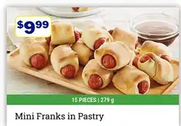 M & M Food Market Mini Franks in Pastry offer