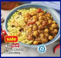 M & M Food Market Chana Masala & Rice offer