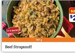 M & M Food Market Beef Stroganoff offer
