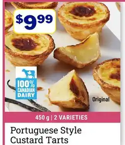 M & M Food Market Portuguese Style Custard Tarts offer