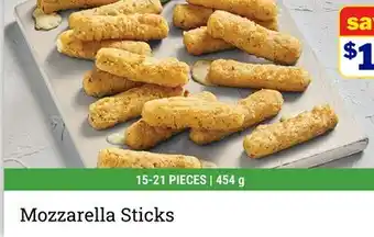 M & M Food Market Mozzarella Sticks offer
