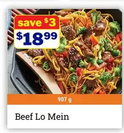 M & M Food Market Beef Lo Mein offer