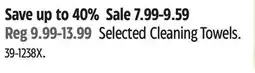 Canadian Tire Selected Cleaning Towels offer