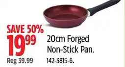 Canadian Tire Paderno 20cm Forged Non-Stick Pan offer