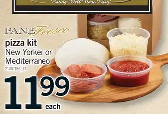 Fortinos PANE FRESCO PIZZA KIT offer