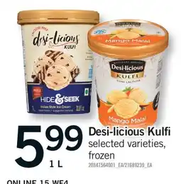 Fortinos DESI-LICIOUS KULFI offer
