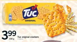 Fortinos TUC ORIGINAL CRACKERS offer