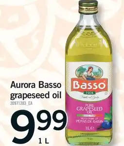Fortinos AURORA BASSO GRAPESEED OIL offer
