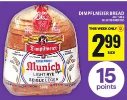 Food Basics DIMPFLMEIER BREAD offer