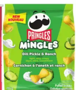 Food Basics PRINGLES POTATO CHIPS OR MINGLES SNACKS offer