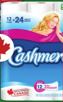 Food Basics CASHMERE BATHROOM TISSUE OR SPONGE TOWELS ULTRA PAPER TOWELS OR SCOTTIES FACIAL TISSUE offer
