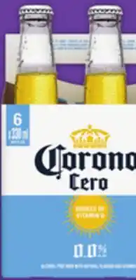 Food Basics CORONA CERO ALCOHOL-FREE BEER offer