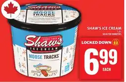 Food Basics SHAW'S ICE CREAM offer