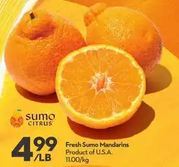 Longo's Fresh Sumo Mandarins offer