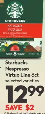 Longo's Nespresso Virtuo Line offer