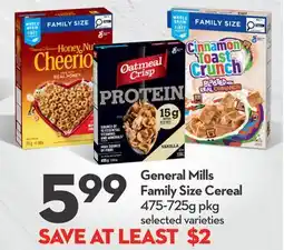 Longo's Family Size Cereal offer