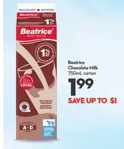 Longo's Chocolate Milk offer
