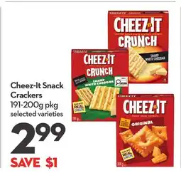 Longo's Snack Crackers offer