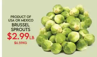 Fiesta Farms BRUSSEL SPROUTS offer