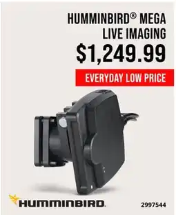 Cabela's HUMMINBIRD MEGA LIVE IMAGING offer