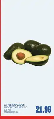 Wholesale Club LARGE AVOCADOS offer