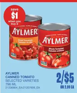 Wholesale Club CANNED TOMATO offer