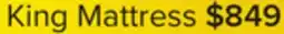 Leon's Kingsdown Mila Medium King Mattress offer