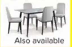 Leon's Emberly 5-Piece Sintered Dining Set - Beige, Black offer