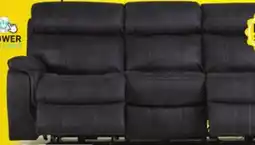 Leon's Haven Dual Power Reclining Sofa - Grey offer
