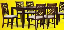 Leon's Kai 7-Piece Extendable Dining Set - Brown offer