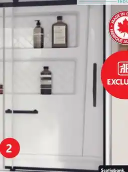 Home Hardware Inspiration Tub and Shower Door offer