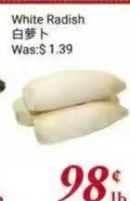 Tone Tai Supermarket White Radish offer