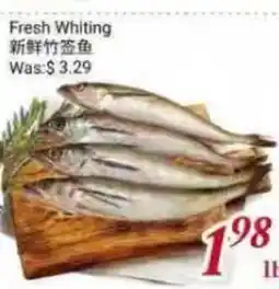 Tone Tai Supermarket Fresh Whiting offer