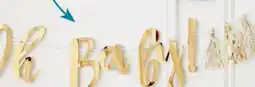Party City 'Oh Baby' Foil Hanging Garland Banner Decoration, 2-pk offer