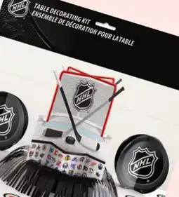 Party City NHL Table Decorating Kit Centerpieces with Confe offer