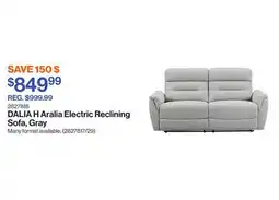 Patrick Morin H Aralia Electric Reclining Sofa, Gray offer
