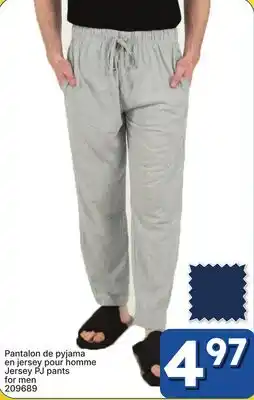 Rossy Jersey PJ pants for men offer